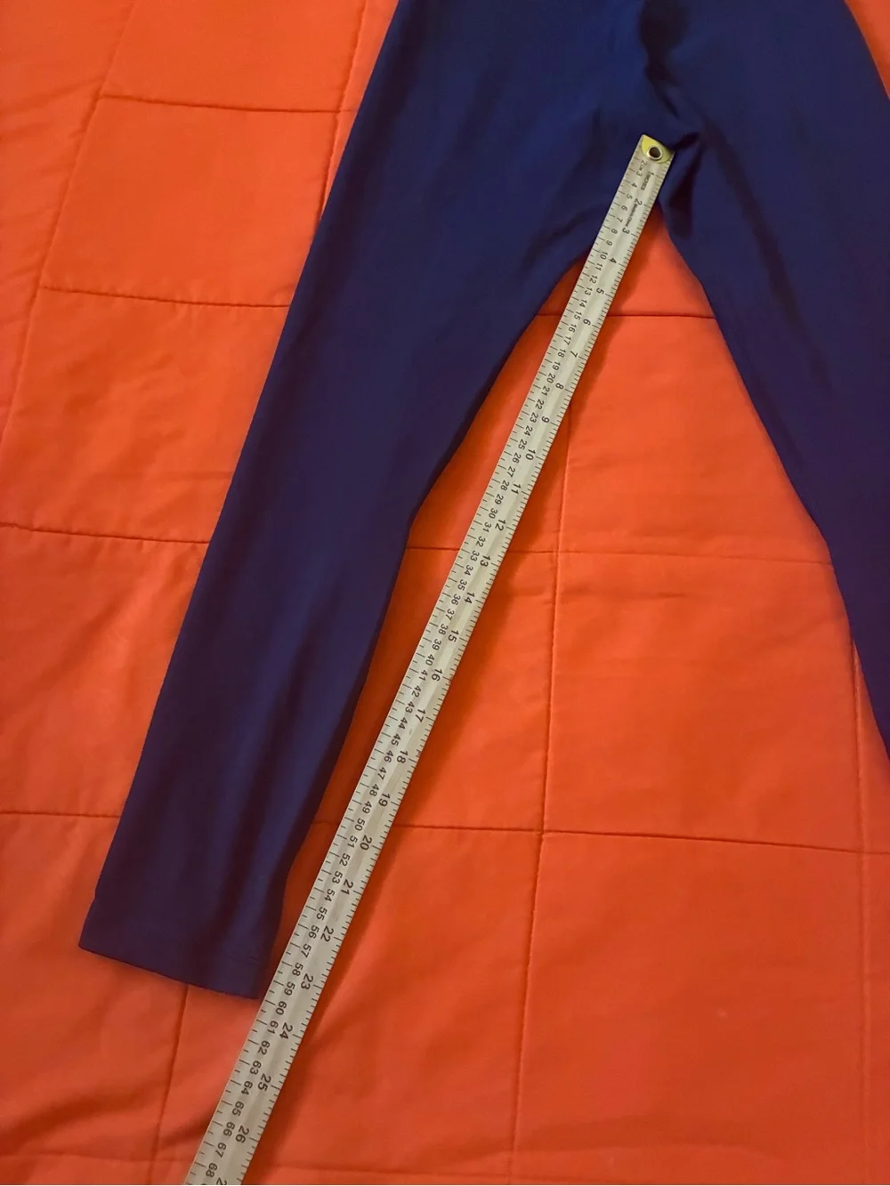 Lululemon Leggings Womens 6 Blue High Rise Athletic Activewear Gym